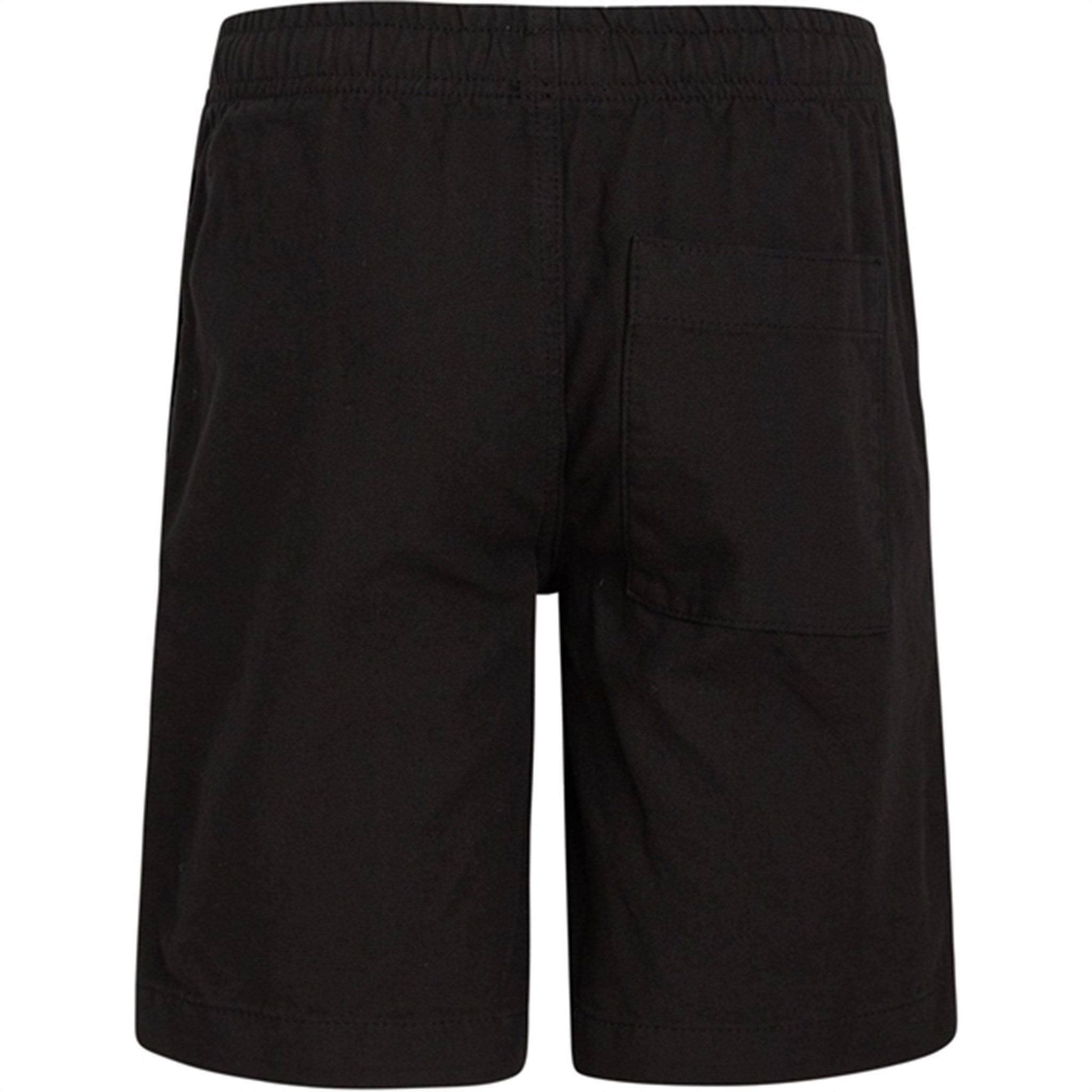 Mads Nørgaard Dyed Canvas Seano Shorts Black 4