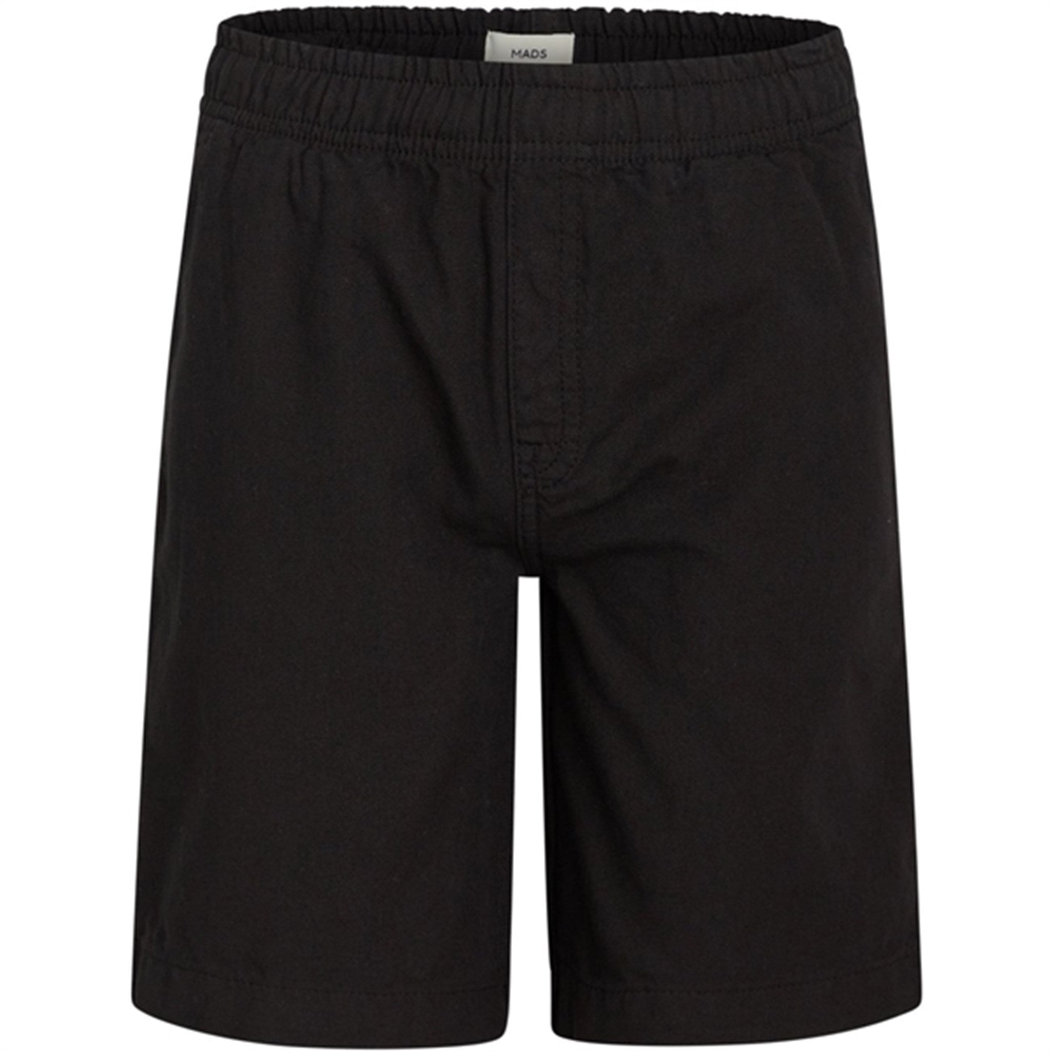 Mads Nørgaard Dyed Canvas Seano Shorts Black