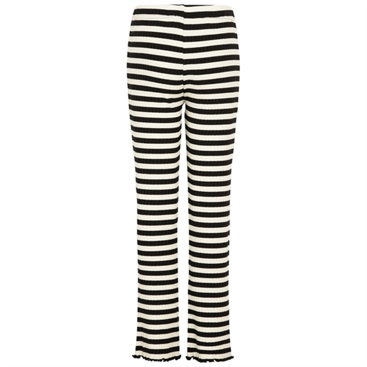 Mads Nørgaard 5x5 Classic Stripe Lala Leggings Black/Vanilla Ice 4