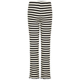 Mads Nørgaard 5x5 Classic Stripe Lala Leggings Black/Vanilla Ice 4