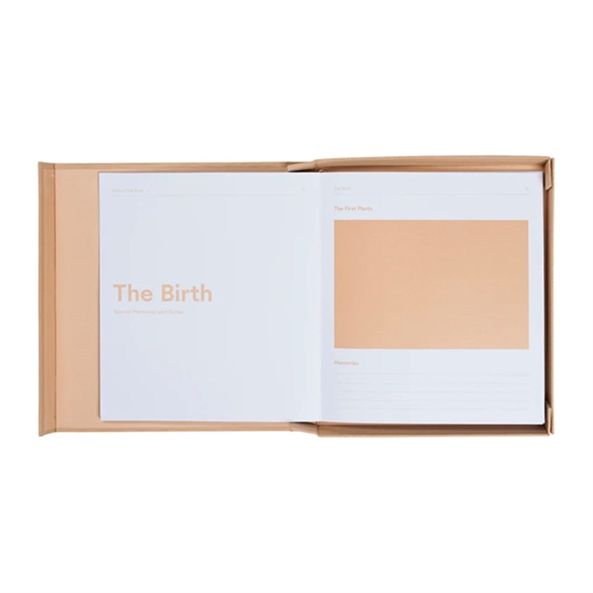Design Letters Baby's Första Bok Pastel Beige 3