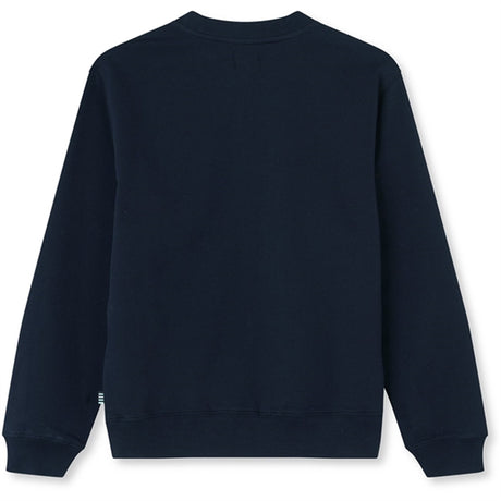 Mads Nørgaard Light Terry Solo Sweatshirt Deep Well 2