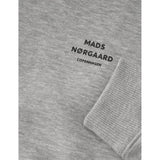 Mads Nørgaard Standard Hudini Zip Sweatshirt Grey Melange 3