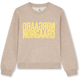 Mads Nørgaard Organic Sweat Talinka Sweatshirt Oatmeal Melange