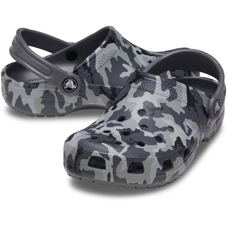 Crocs Classic Camo Clog Black/Grey 2