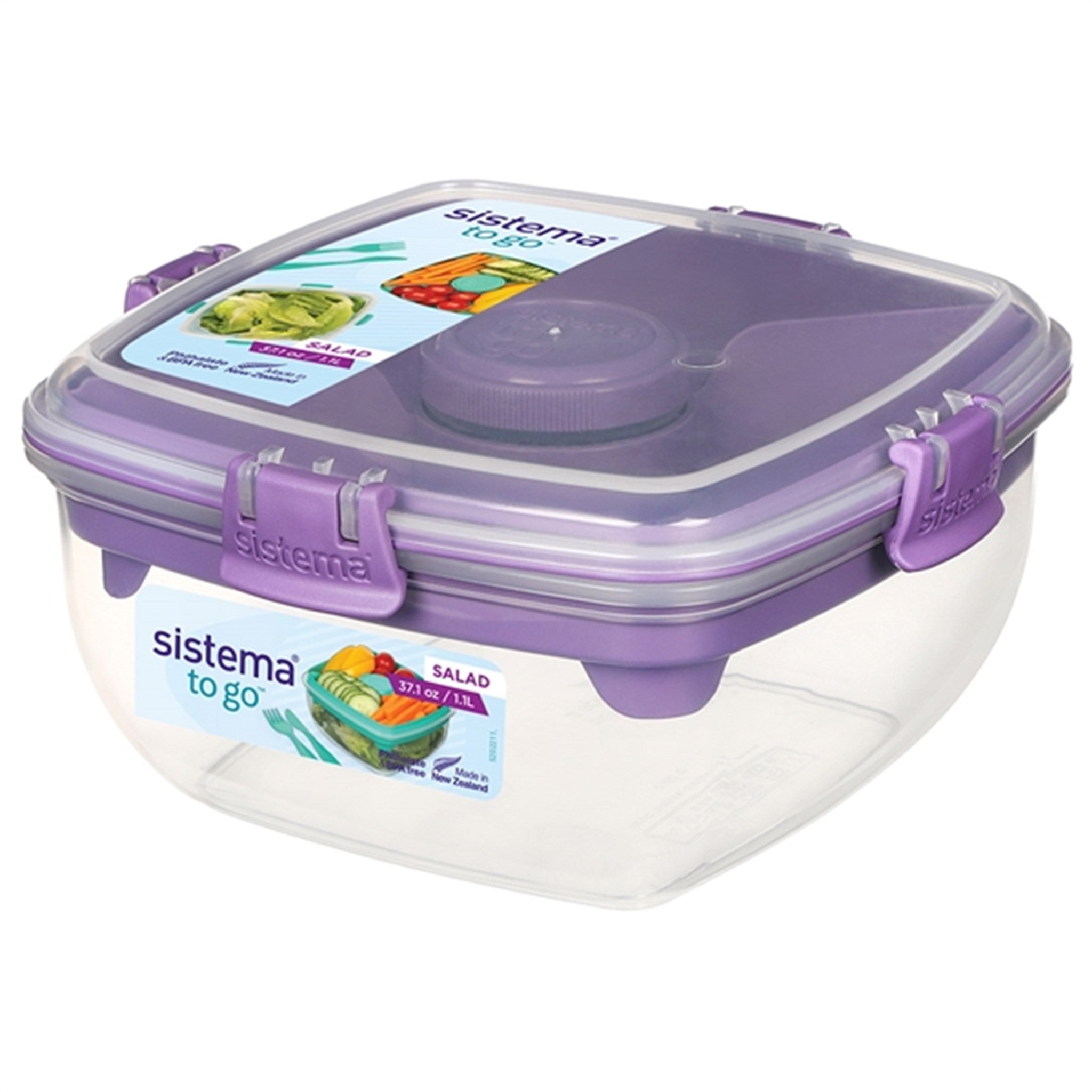 Sistema To Go Salat Lunchlåda 1,1 L Misty Purple