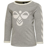 Hummel Grey Melange Flipper T-Shirt L/S