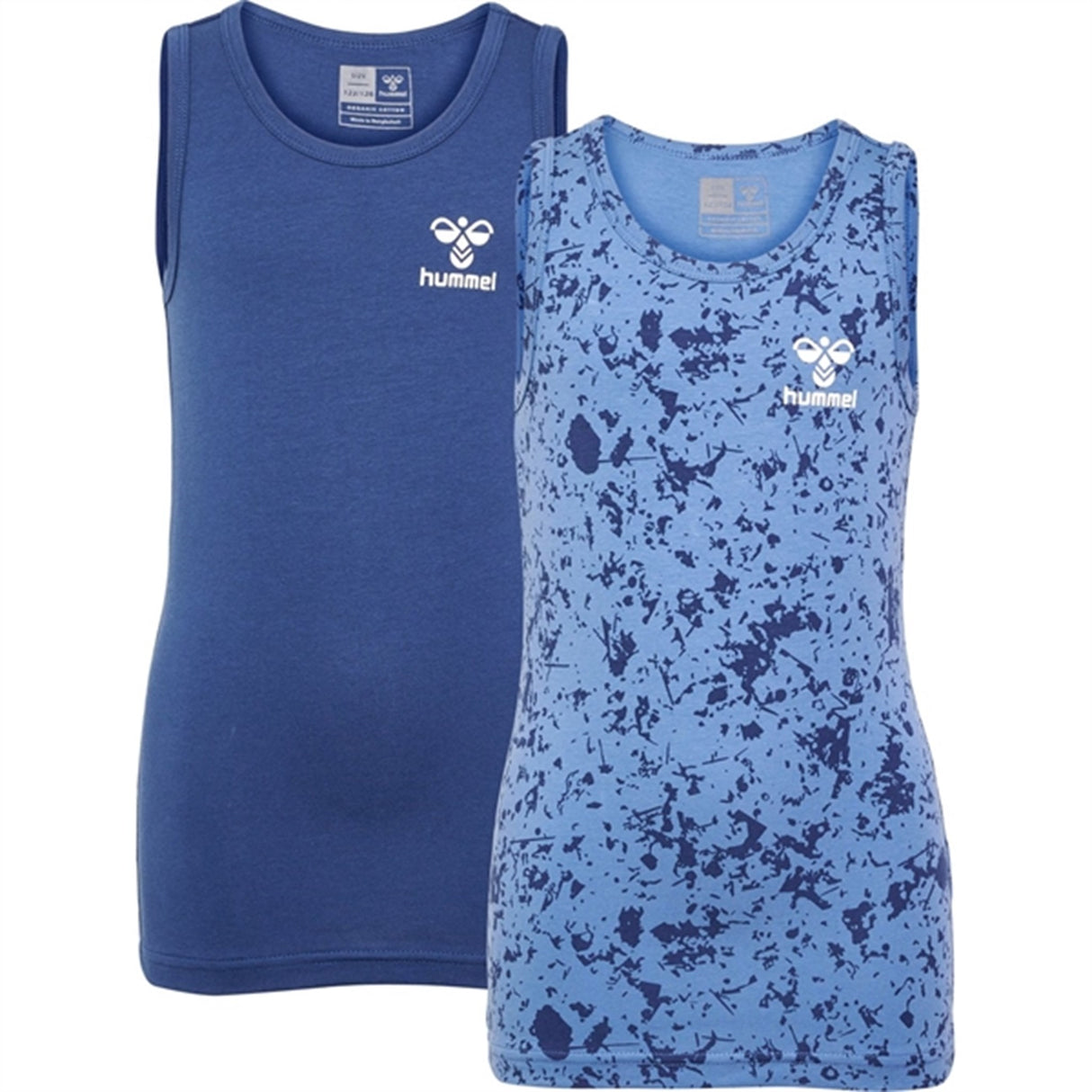 Hummel Dark Denim Nolan Tank Topp 2-pack