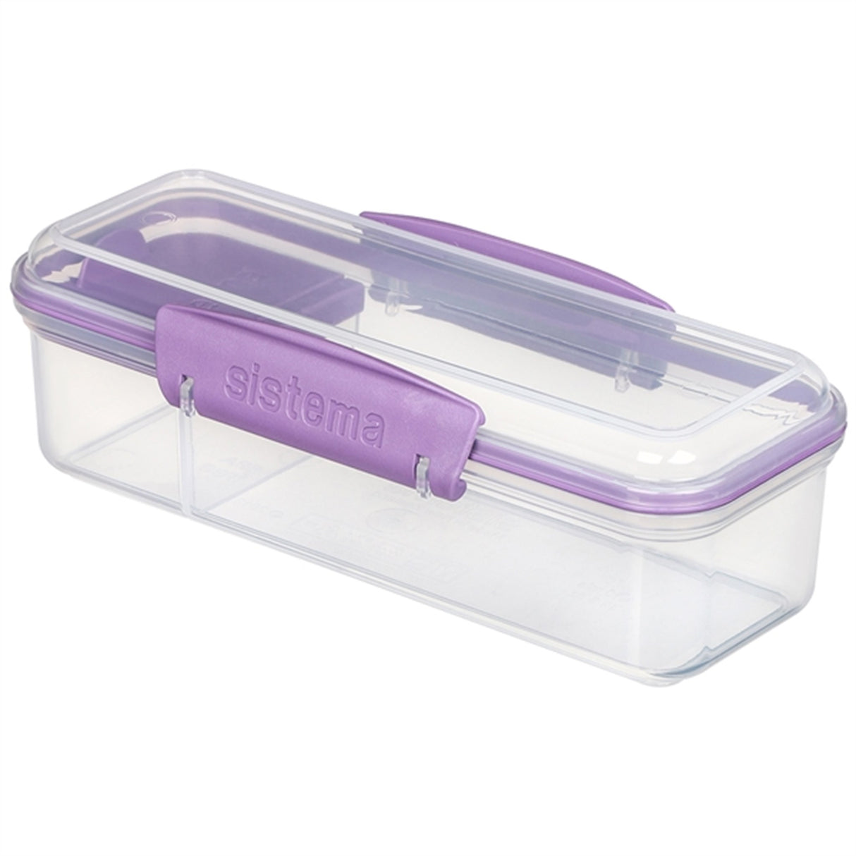 Sistema To Go Snack Attack Lunchlåda 410 ml Misty Purple