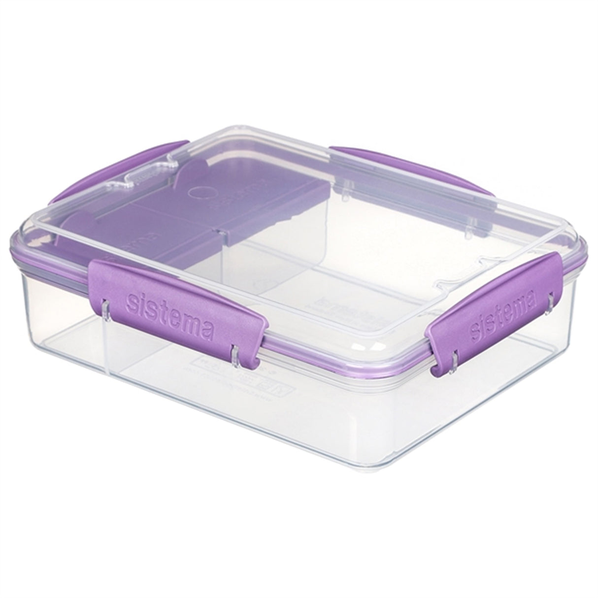 Sistema To Go Snack Attack Duo Lunchlåda 975 ml Misty Purple