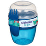 Sistema To Go Snack Lunchlåda 515 ml Ocean Blue