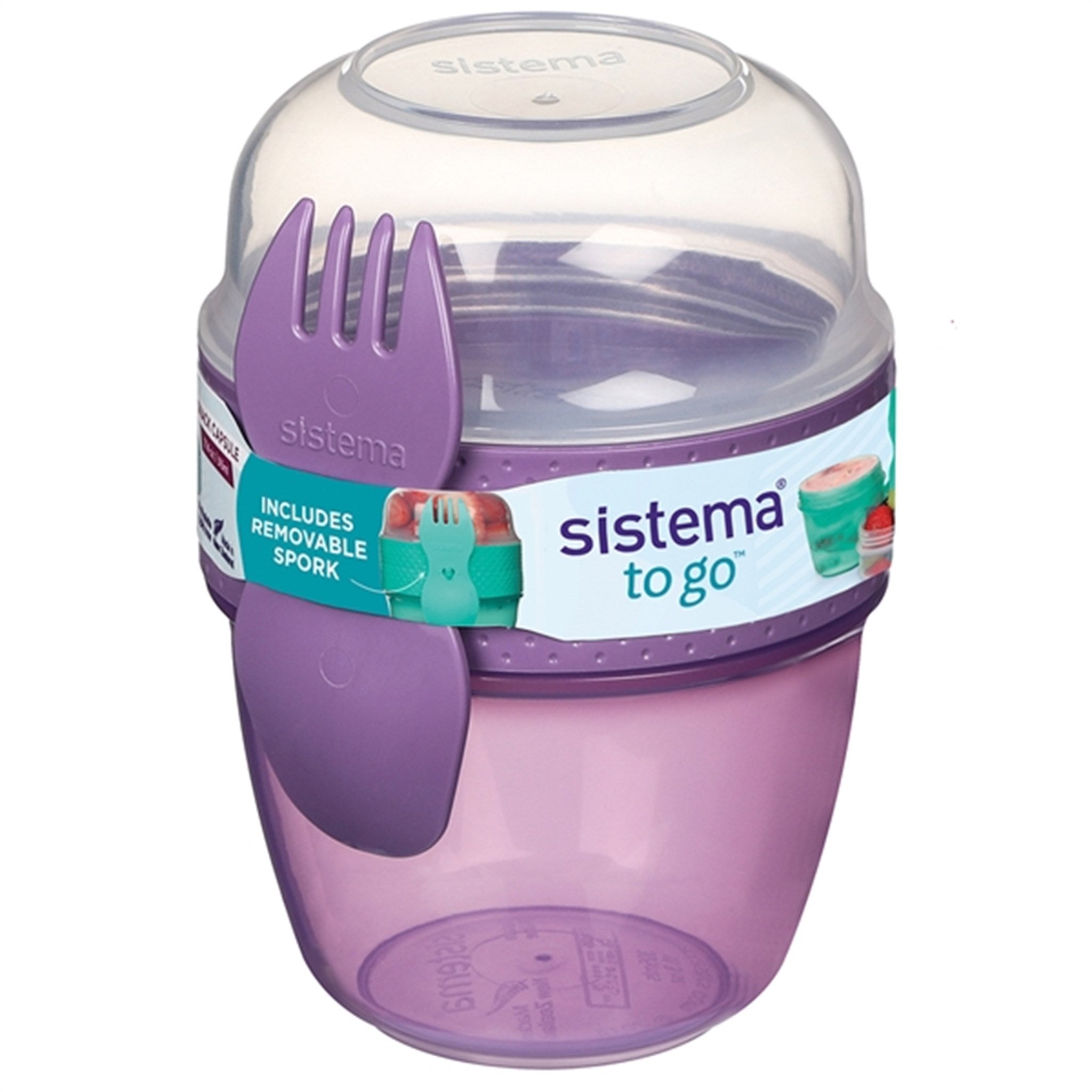 Sistema To Go Snack Lunchlåda 515 ml Misty Purple