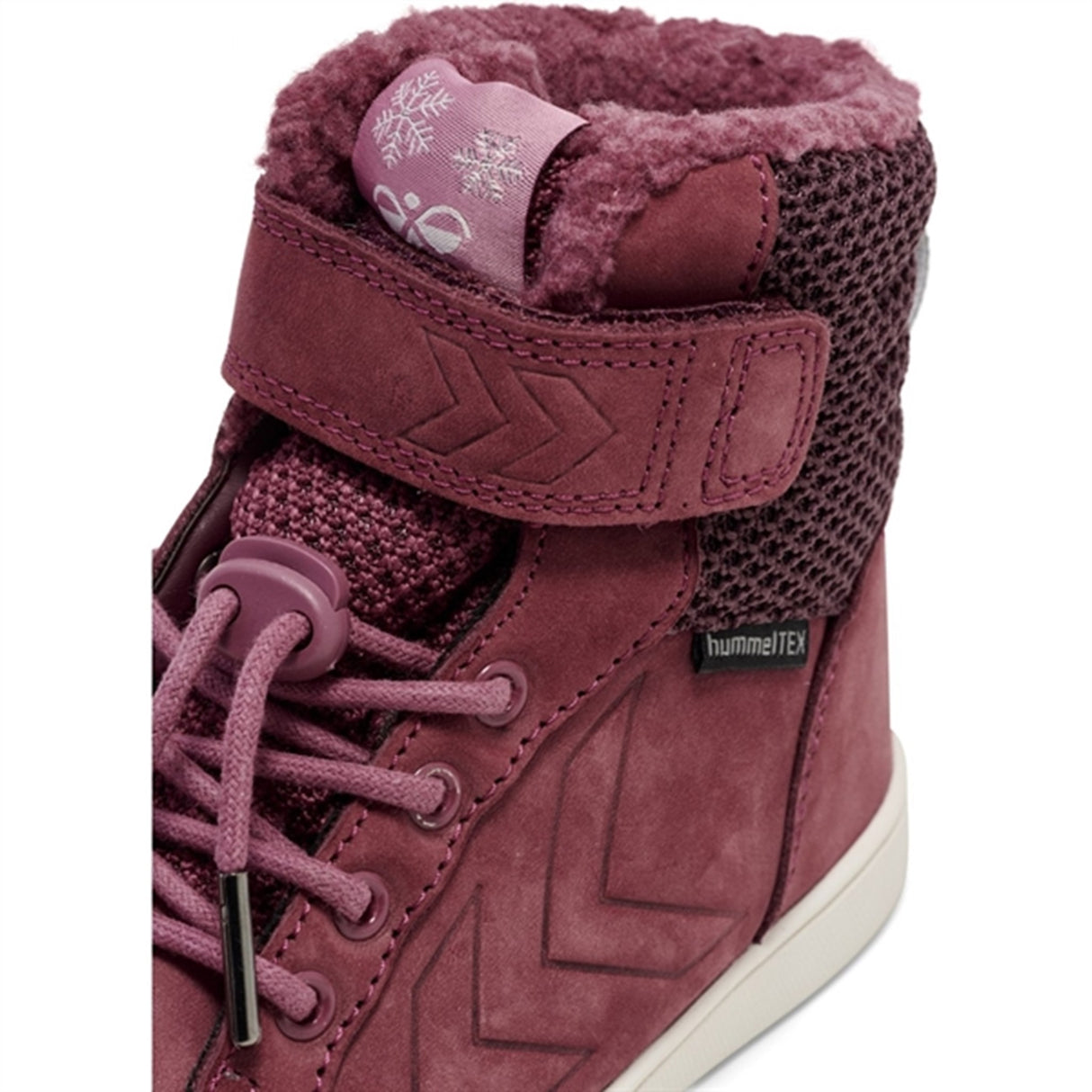 Hummel Splash Tex Jr Vinterskor Rose Brown 6