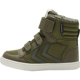 Hummel Stadil Super Poly Boot Recycled Tex JR Dark Olive Støvle