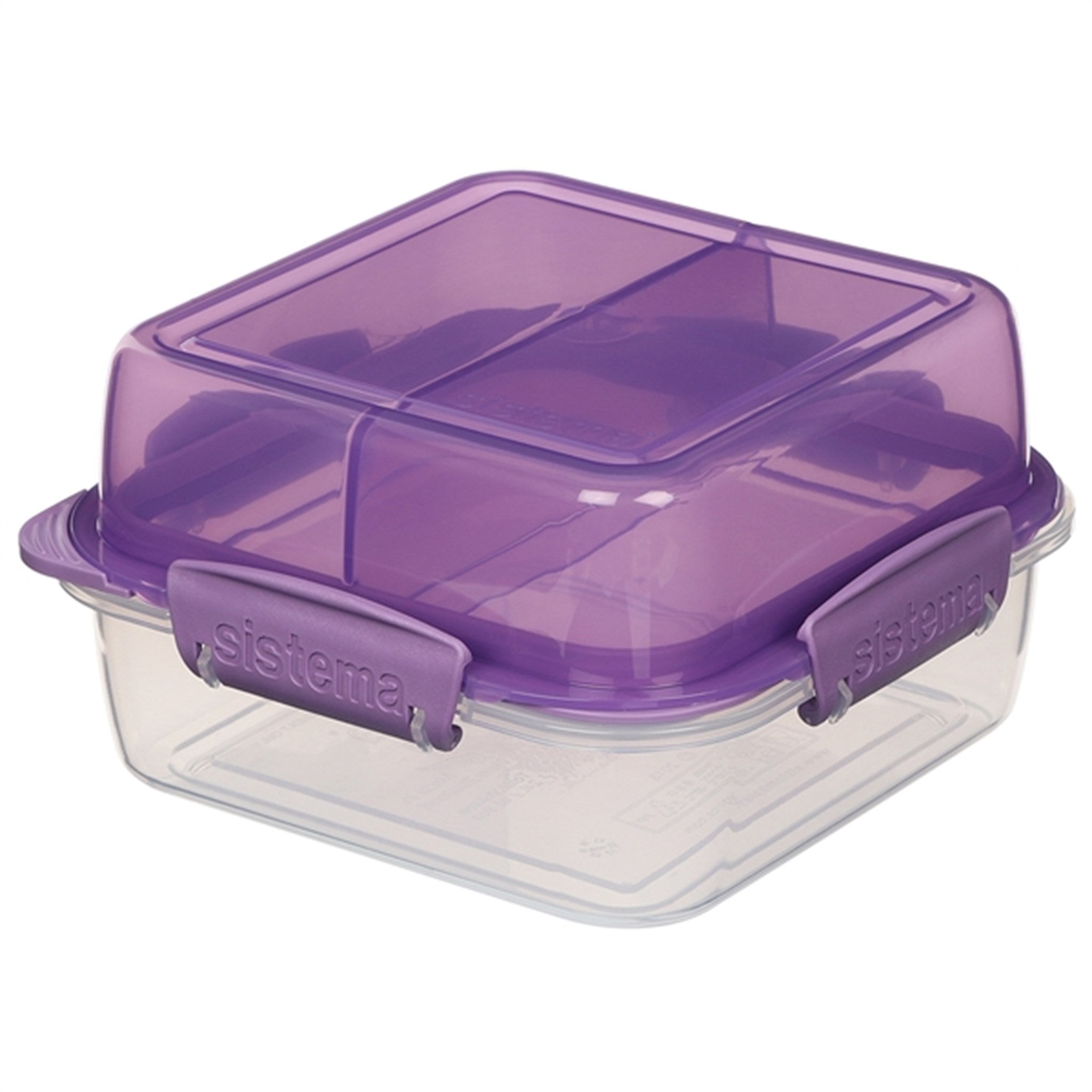Sistema To Go Lunch Stack Square Lunchlåda 1,24 L Misty Purple