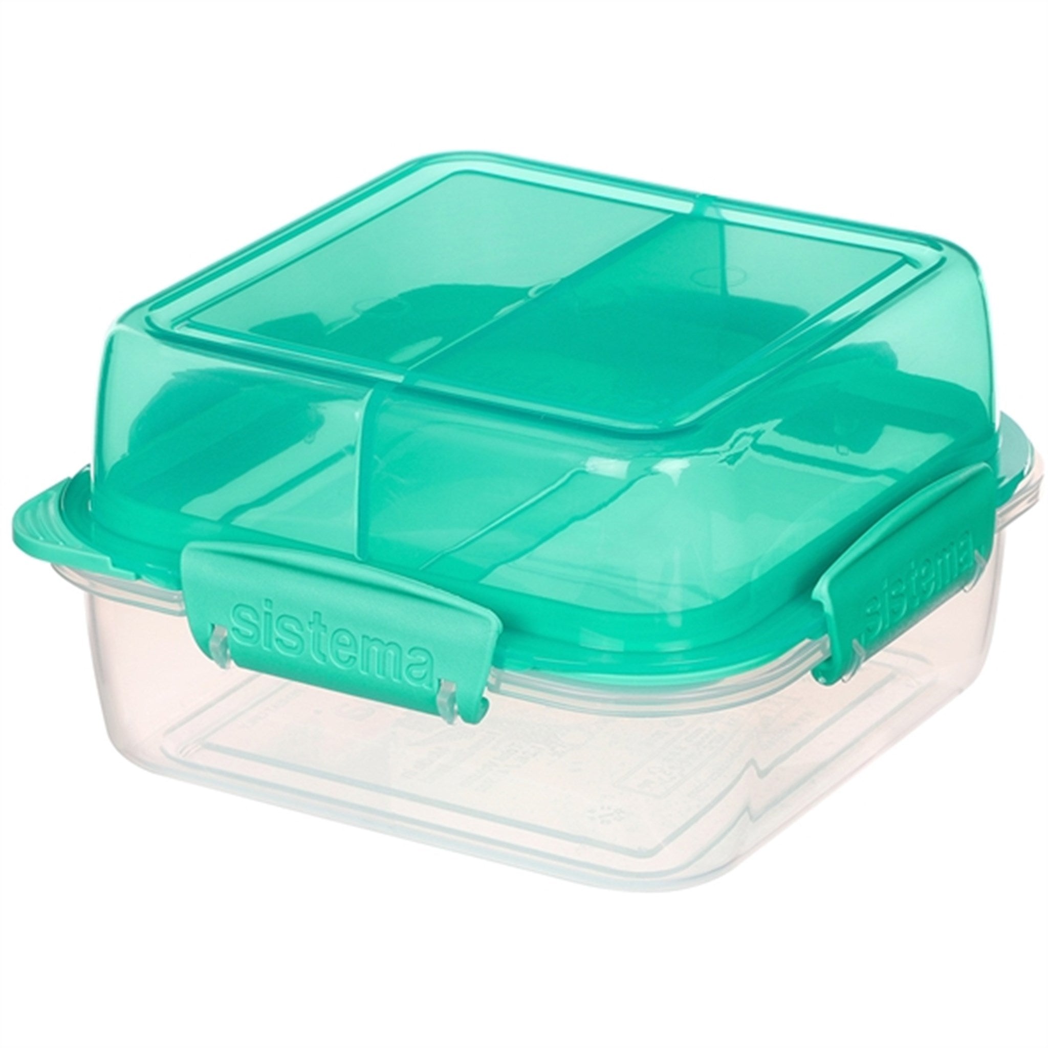 Sistema To Go Lunch Stack Square Lunchlåda 1,24 L Minty Teal