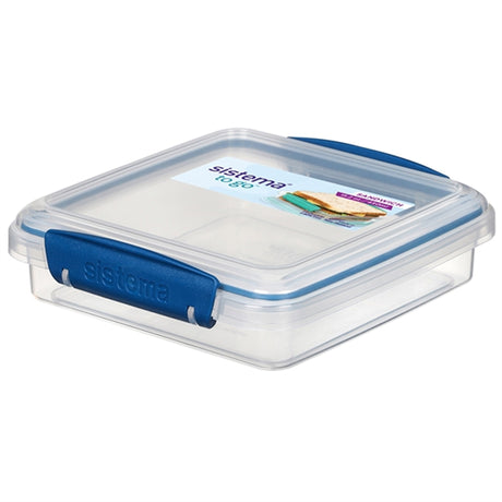 Sistema To Go Sandwich Lunchlåda 450 ml Ocean Blue