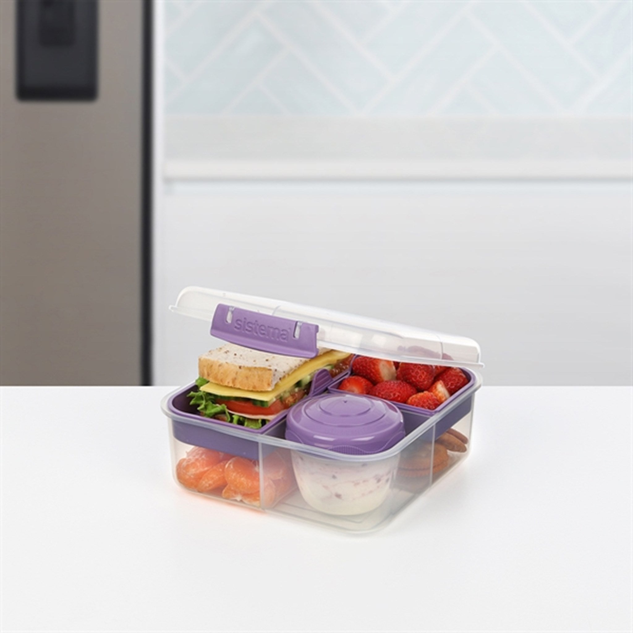 Sistema To Go Bento Cube Lunchlåda 1,25 L Misty Purple 3