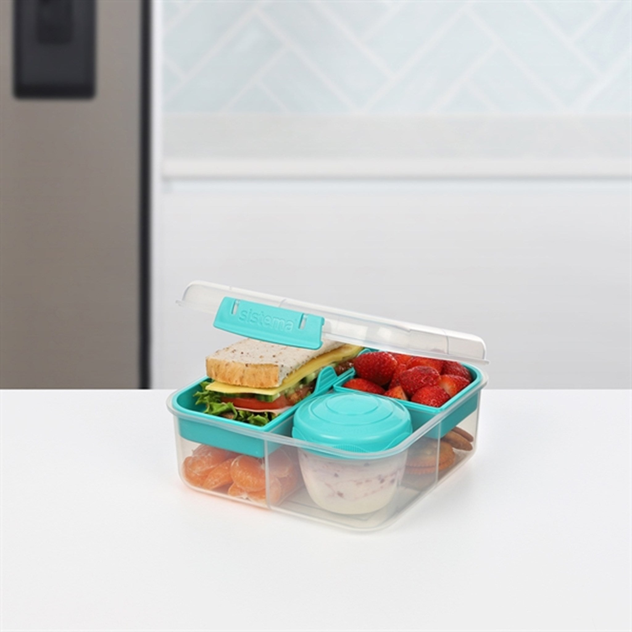 Sistema To Go Bento Cube Lunchlåda 1,25 L Minty Teal 3
