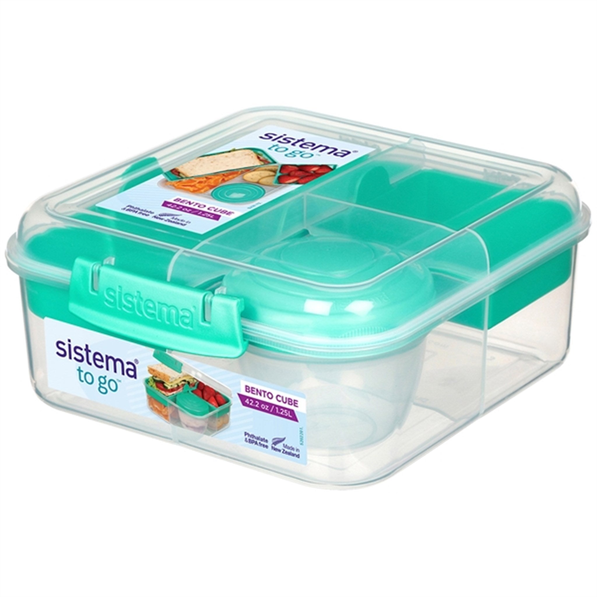 Sistema To Go Bento Cube Lunchlåda 1,25 L Minty Teal