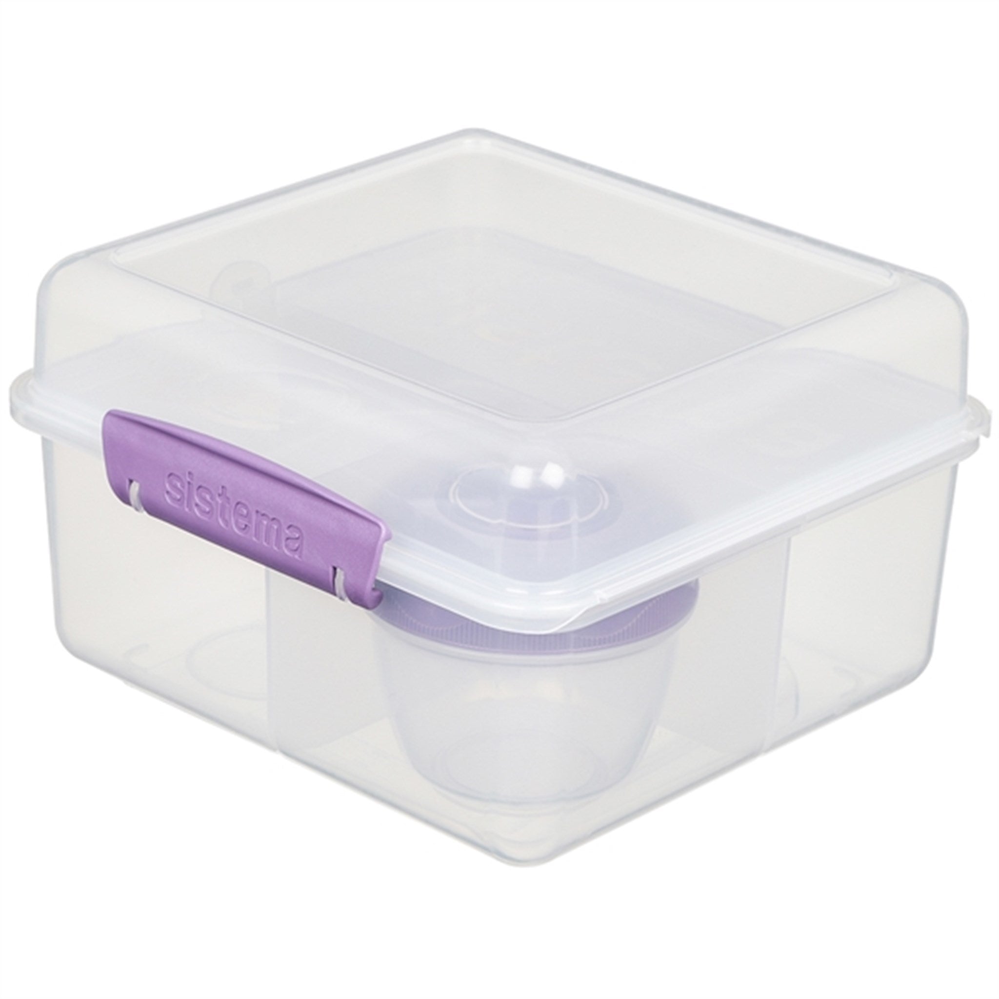 Sistema To Go Lunch Cube Max Lunchlåda 2 L Misty Purple