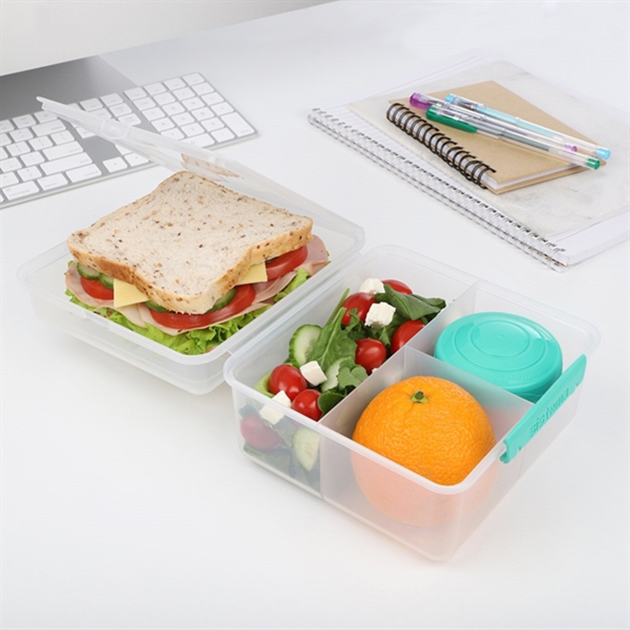 Sistema To Go Lunch Cube Max Lunchlåda 2 L Minty Teal 3