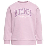 Hummel Mauve Shadow Fast Lime Sweatshirt