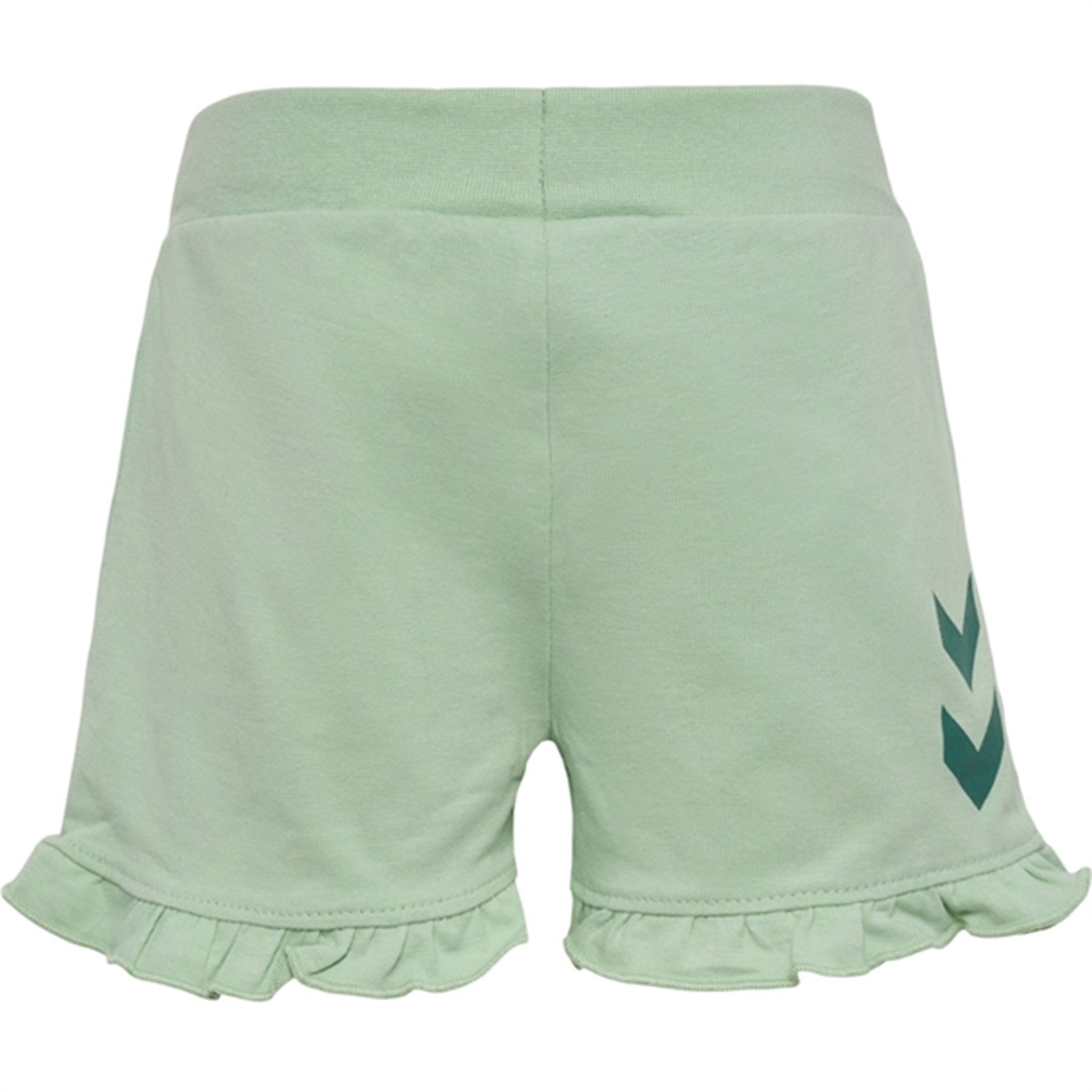 Hummel Silt Green Talya Ruffle Shorts 4