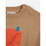 Bobo Choses Light Brown The Elephant Sweatshirt 3