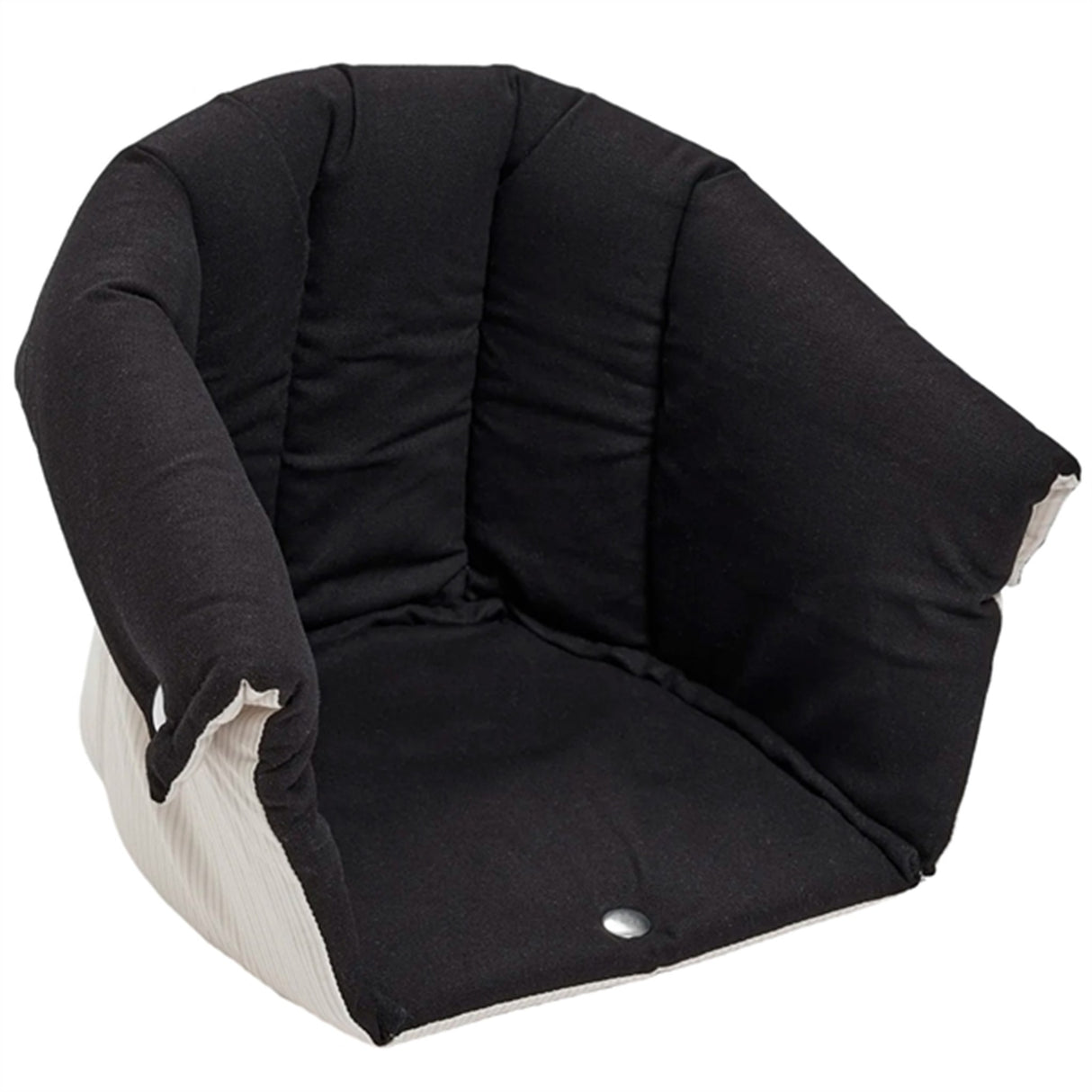 Copenhagen Multifunktionell Canopy för Babylift Black Solid w. Cream Stripe 3