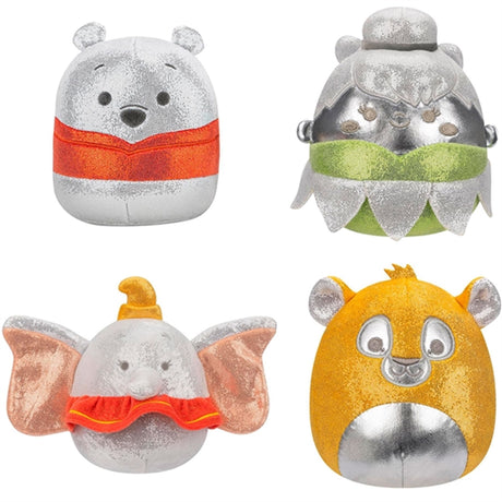 Squishmallows Disney 100 År 4-pack 13 cm