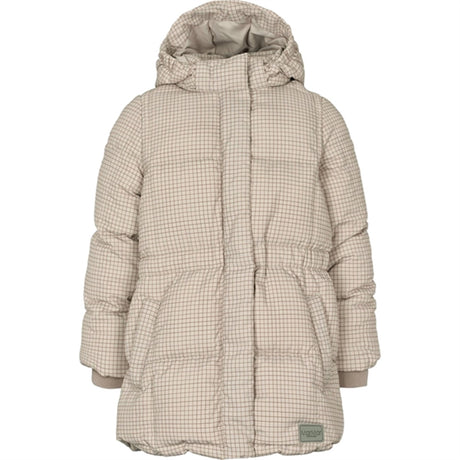 MarMar Olvin Puffer Dunjakke Wood Check