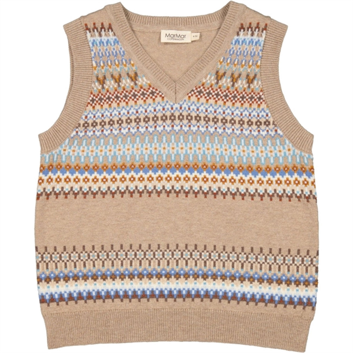 MarMar Wool Driftwood Mix Tono Strikvest