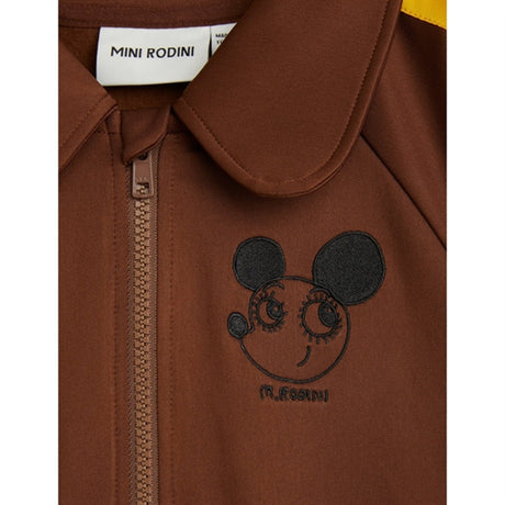 Mini Rodini Tracksuit Wct Jacka Brown 2