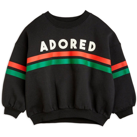 Mini Rodini Adored Sp Sweatshirt Black