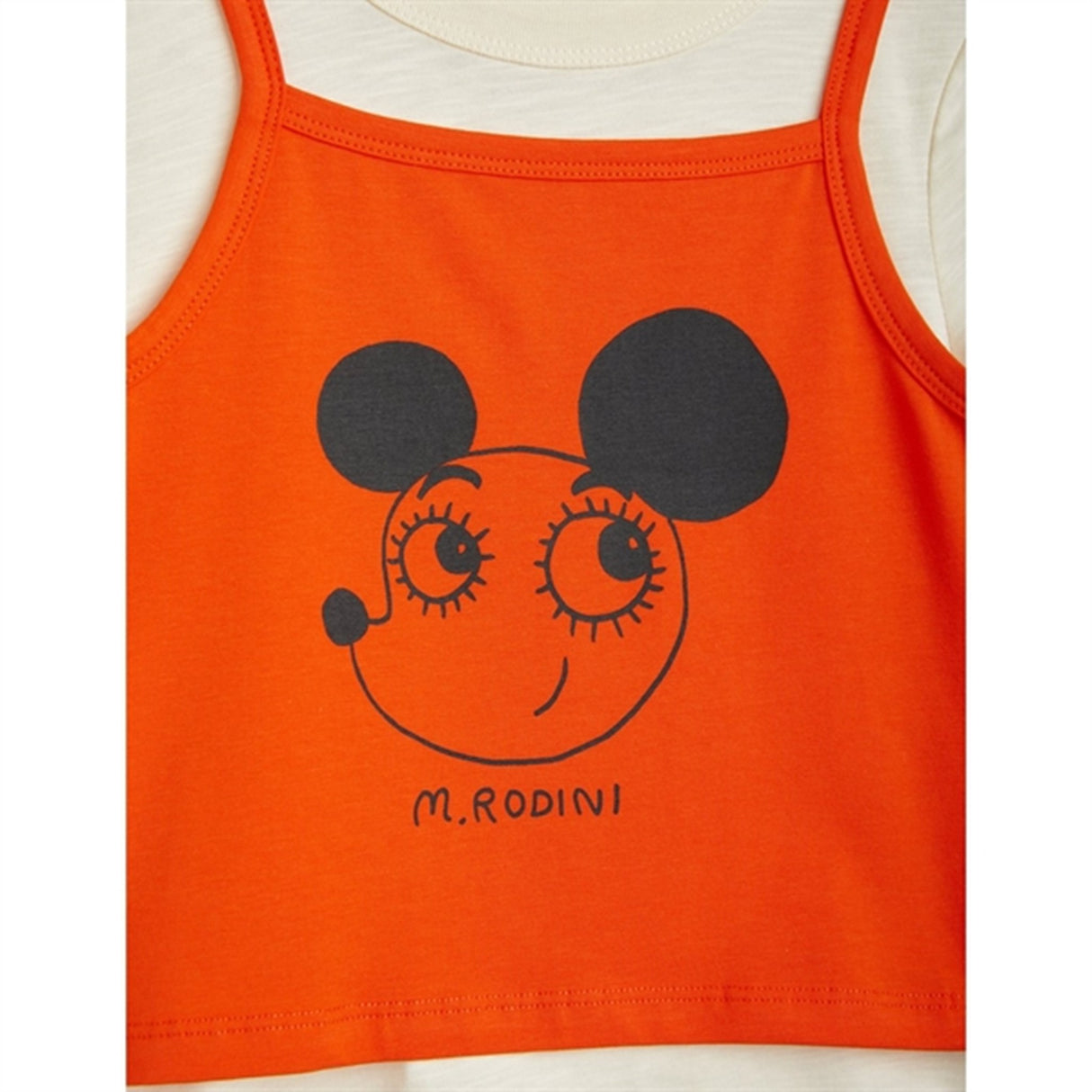 Mini Rodini Ritzrats Sp Set Tank Topp och T-shirt Multi 2