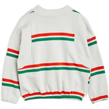 Mini Rodini Stripe Aop Sweatshirt Grey 4