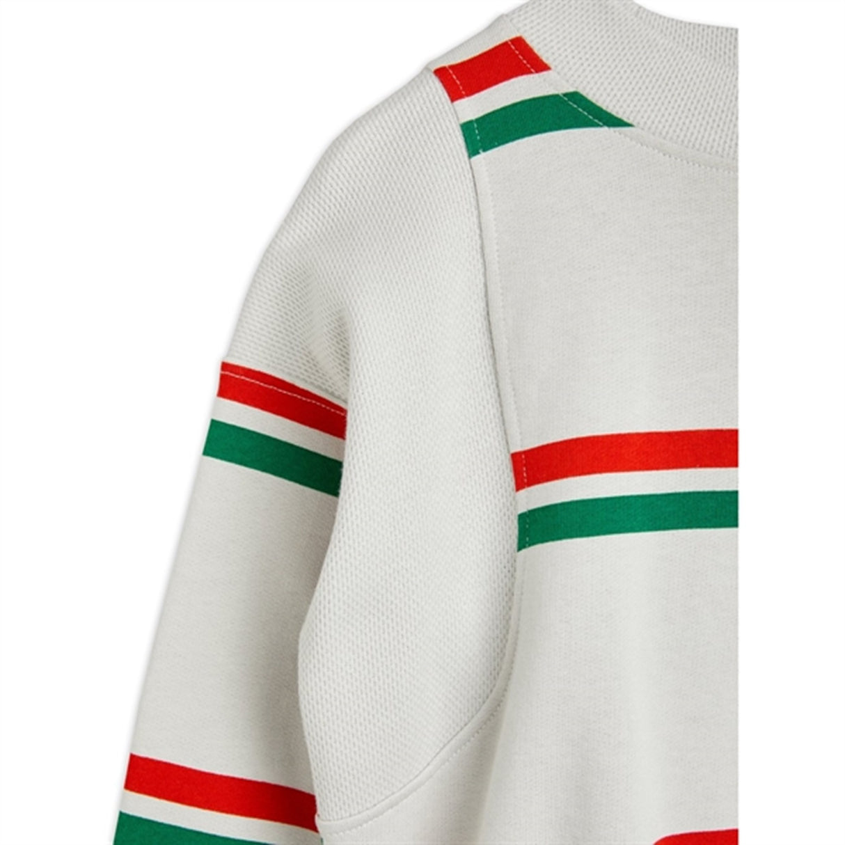 Mini Rodini Stripe Aop Sweatshirt Grey 2