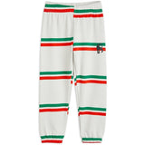 Mini Rodini Aop Sweatpants Grey Stripe