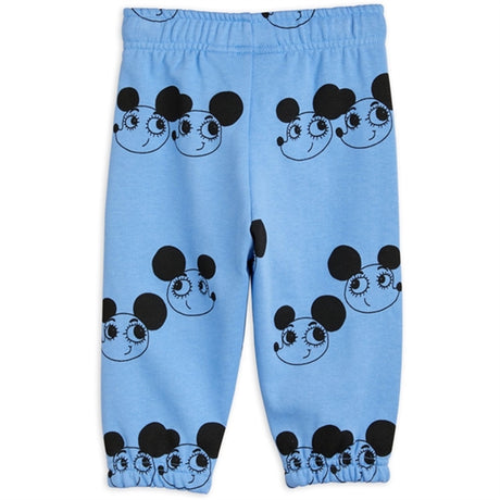 Mini Rodini Ritzrats Aop Bebis Sweatpants Blue 2