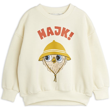 Mini Rodini White Hike Sp Sweatshirt