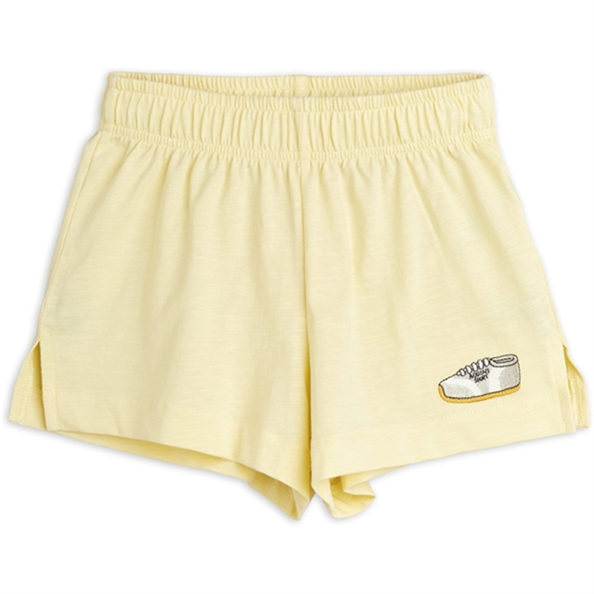 Mini Rodini Yellow Jogging Emb Shorts