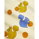 Mini Rodini Yellow Squirrels Aop Byxor 2