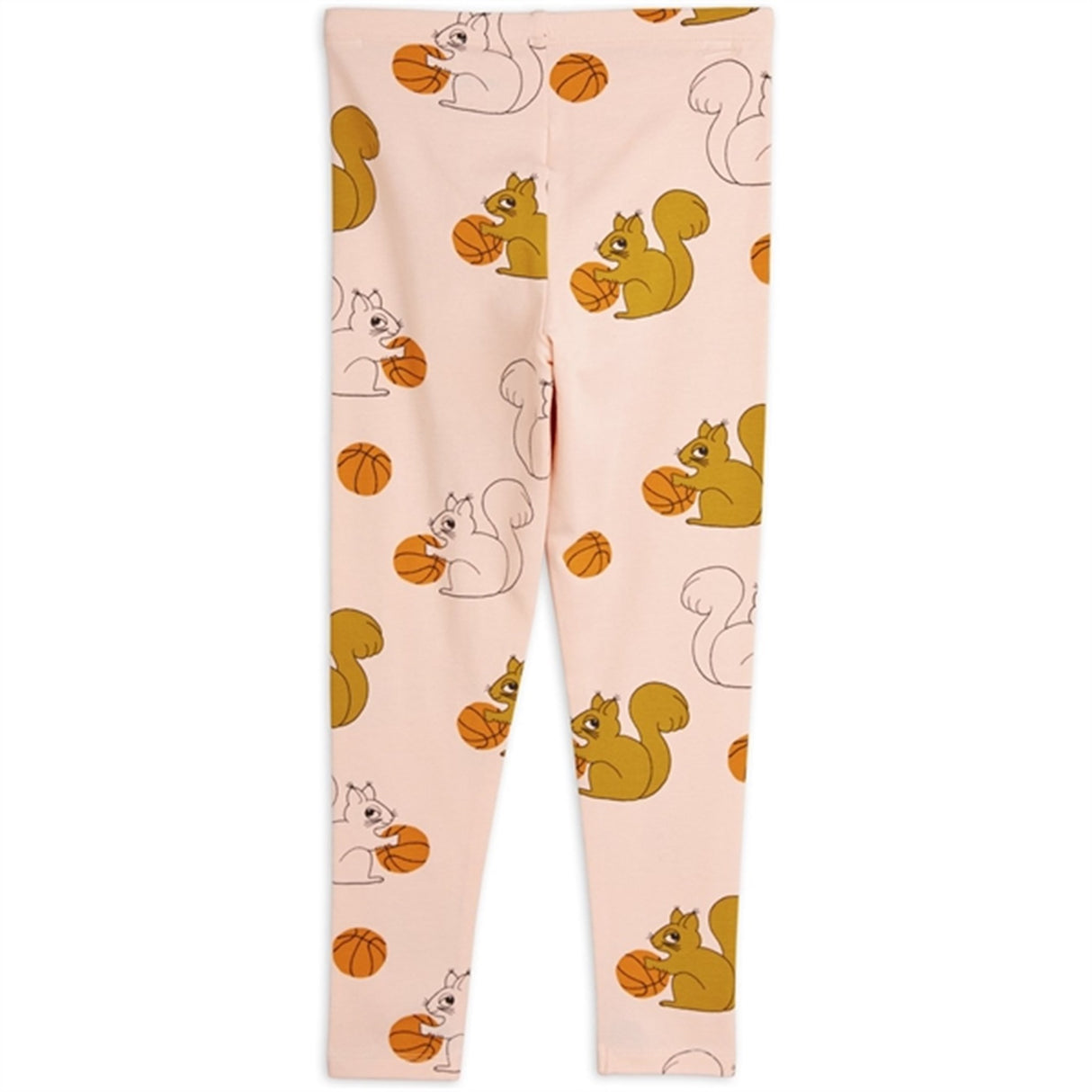 Mini Rodini Pink Squirrels Aop Leggings 3