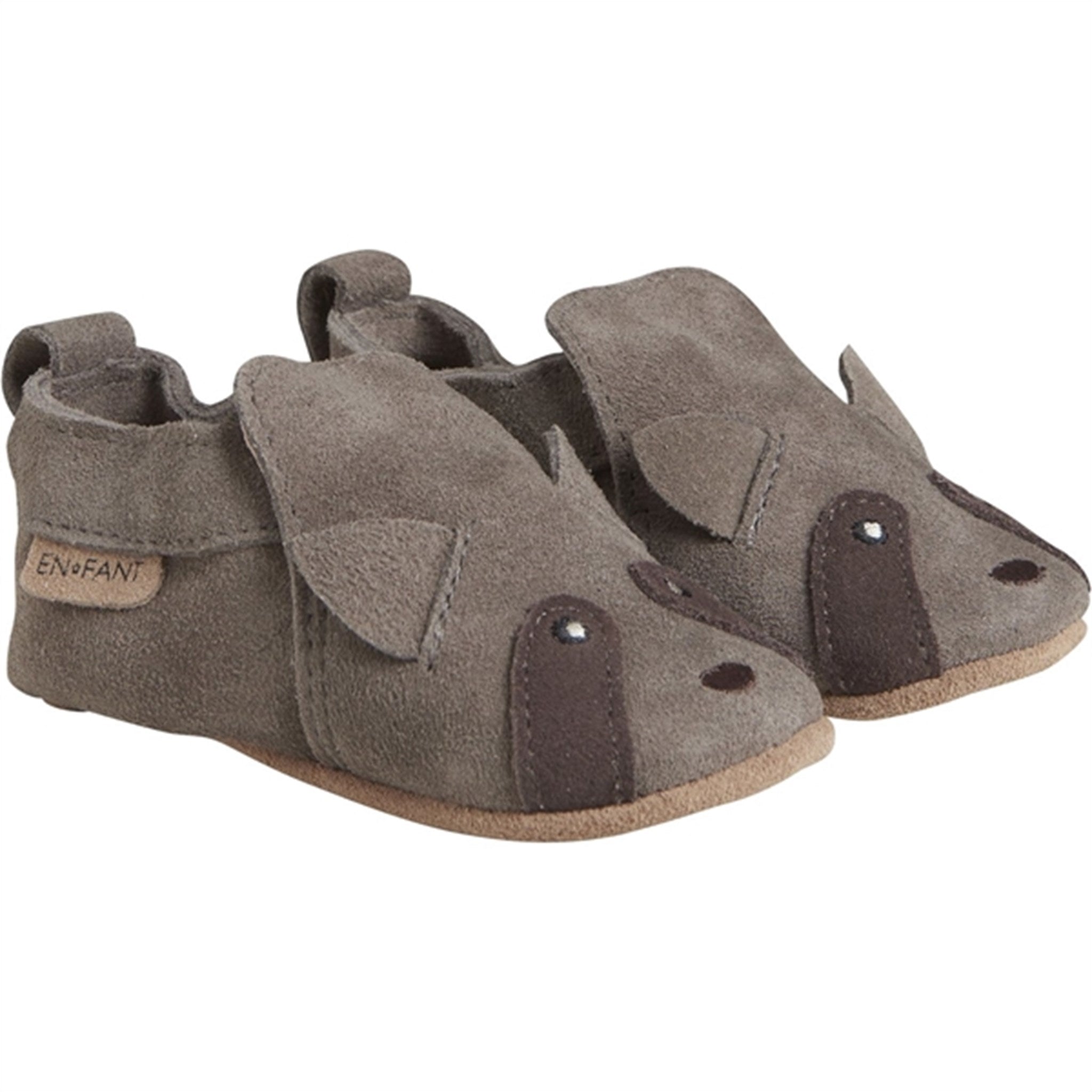 En Fant Slippers Ruskind Chocolate Chip