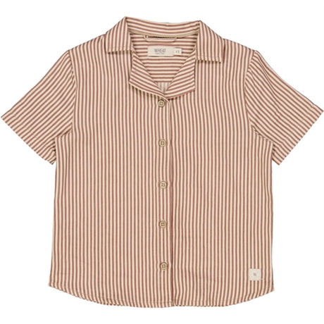 Wheat Vintage Stripe Anker Skjorta