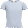 Minimalisma Blomst T-shirt Light Blue