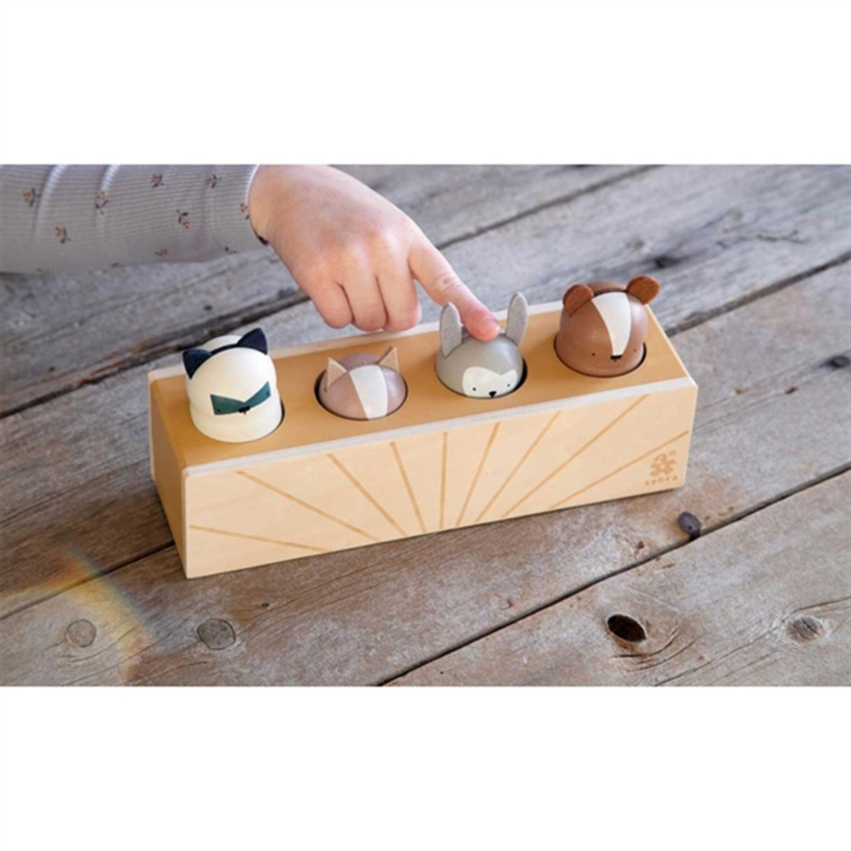 Sebra Pop Op Leksak Woodland