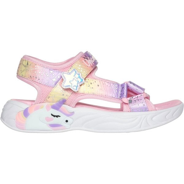 Skechers Unicorn Dreams Sandal Light Pink Multi 3