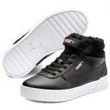 Puma Carina Mid Fur Sneakers Black/Rose/Gold